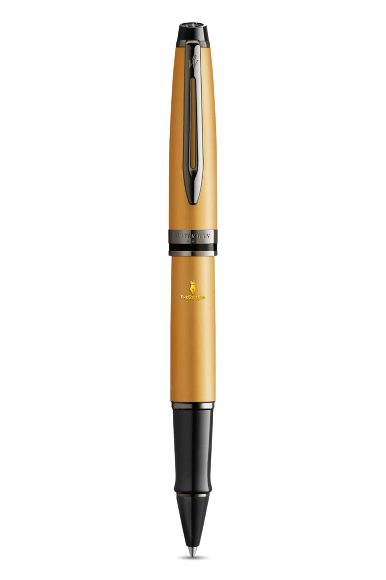 Waterman Expert Metallic Gold Lacquer Rt Rollerball Pen