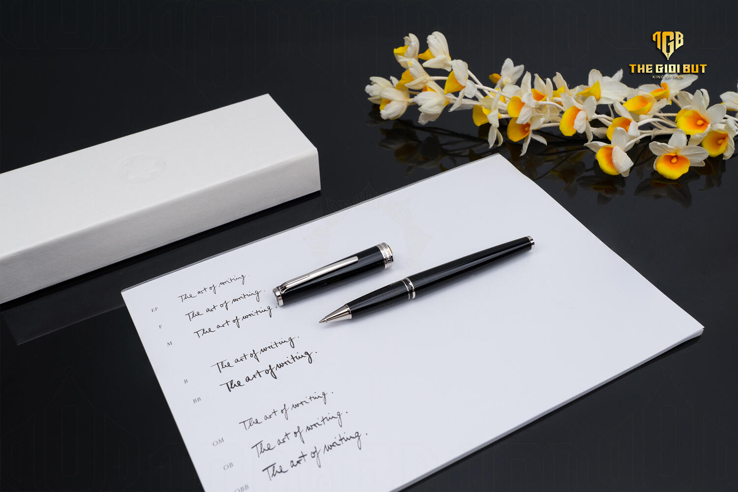 Montblanc Pix Black Rollerball Pen Mb114796 801