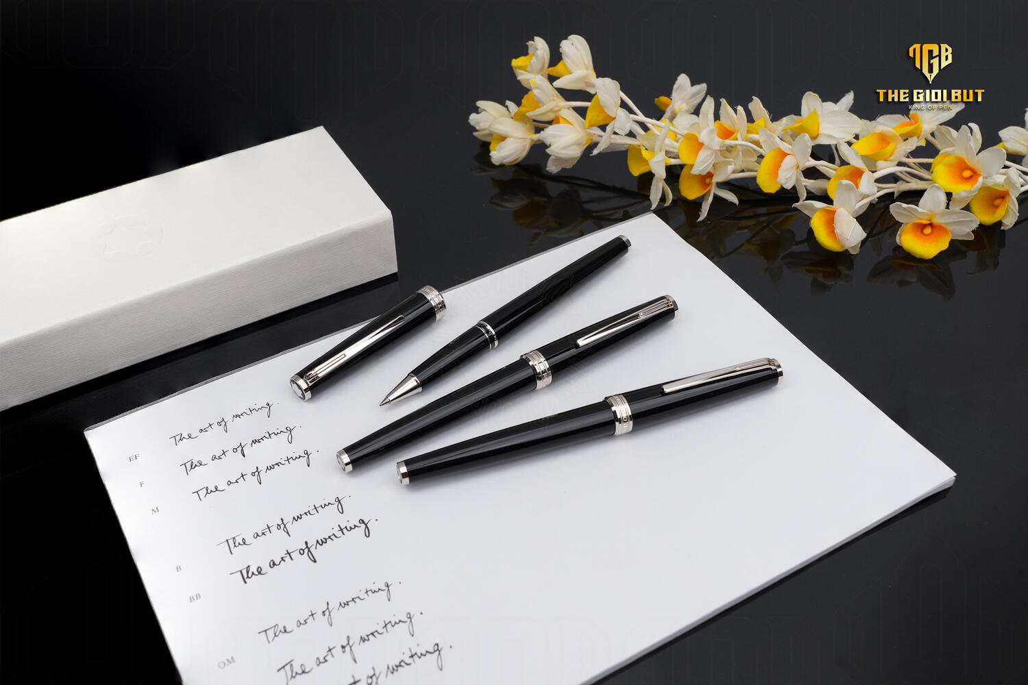 Montblanc Pix Black Rollerball Pen Mb114796 802