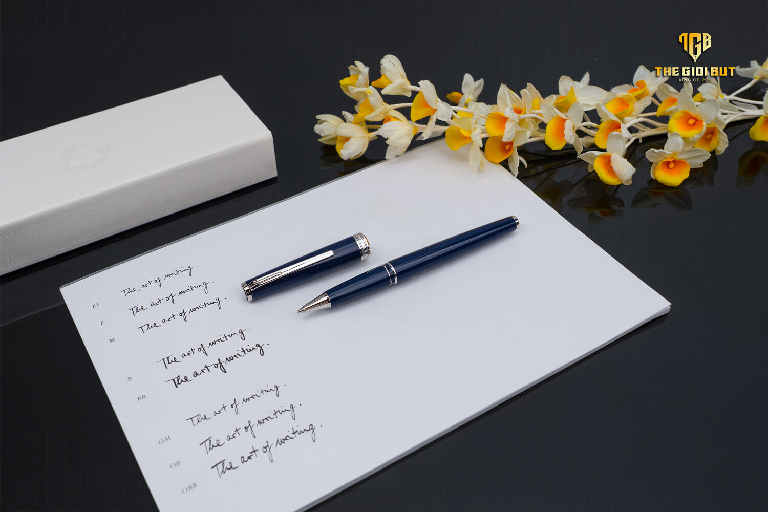 Montblanc Pix Blue Rollerball Pen Mb114809 801