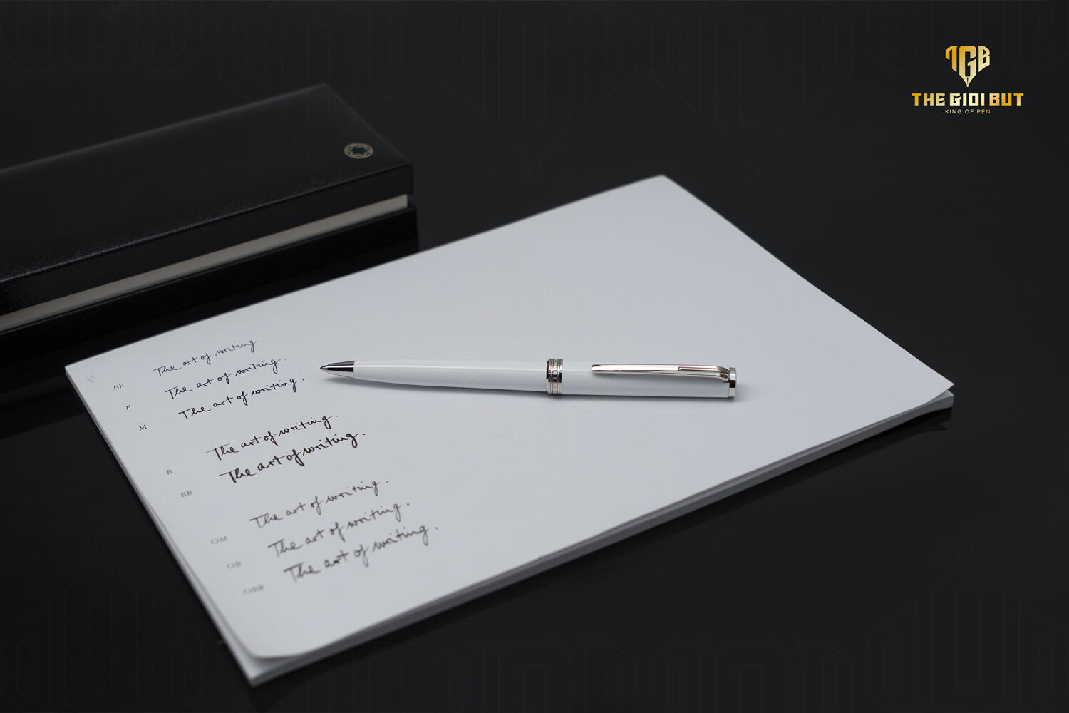 Montblanc Pix White Ballpoint Pen Mb114806 802