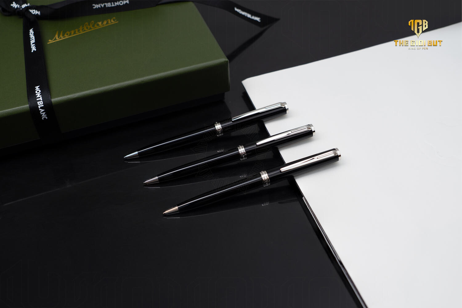 Montblanc Pix Black Ballpoint Pen Mb114797 602 Optimized