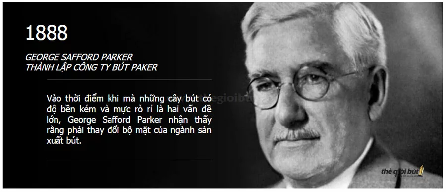 Lịch sử thương hiệu bút Parker
