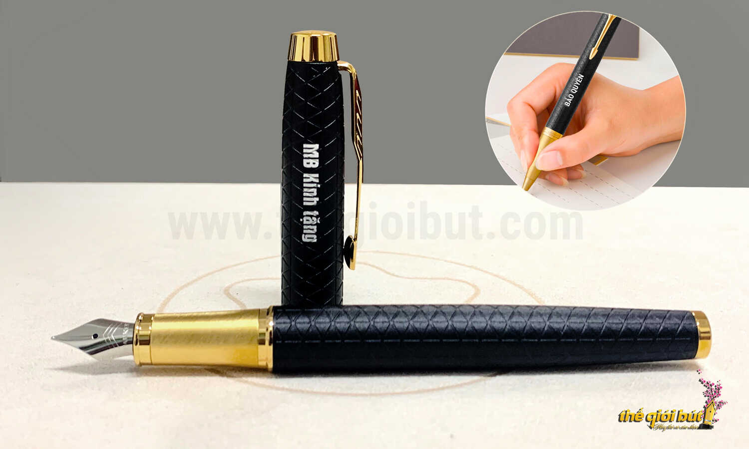 Bút máy Parker IM Premium 2017 Black GT Fountain Pen 1931653