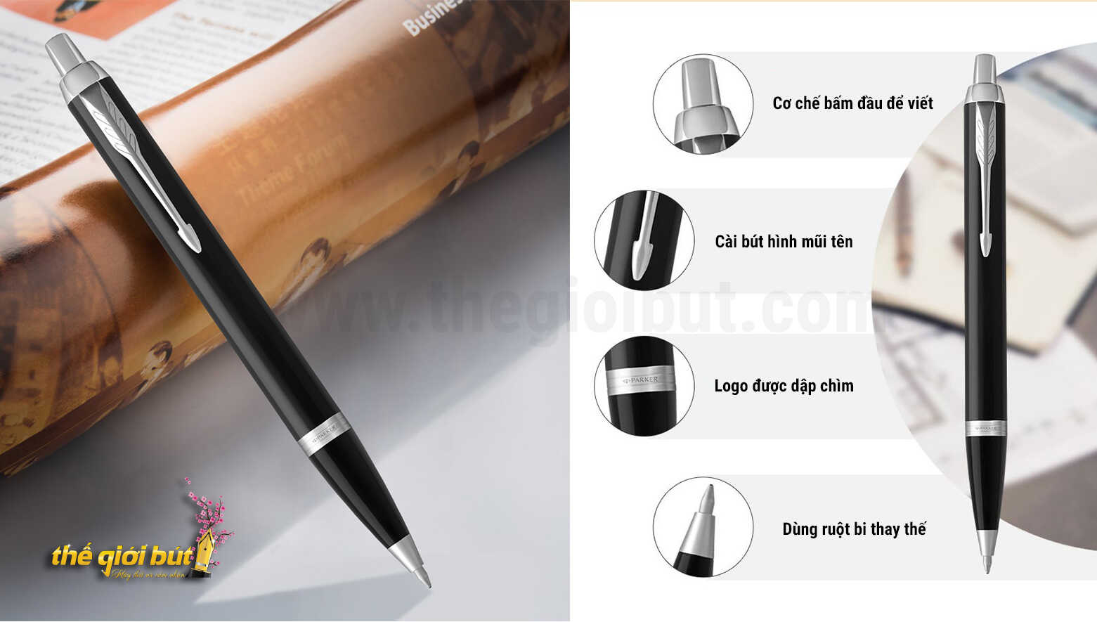 Parker IM 2017 Black CT Ballpoint Pen 1931665