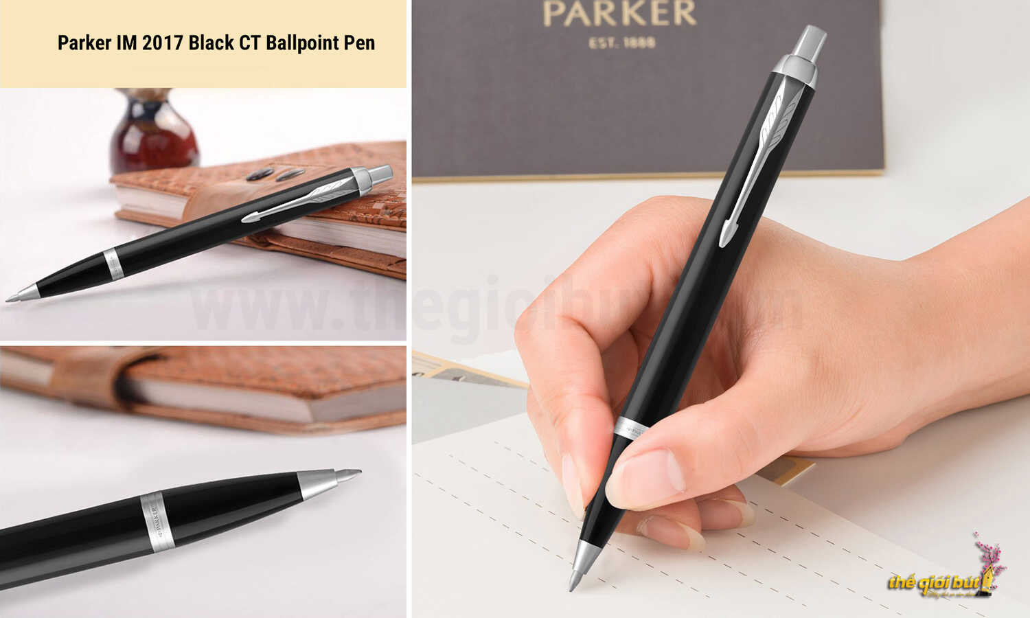 Parker IM 2017 Black CT Ballpoint Pen 1931665