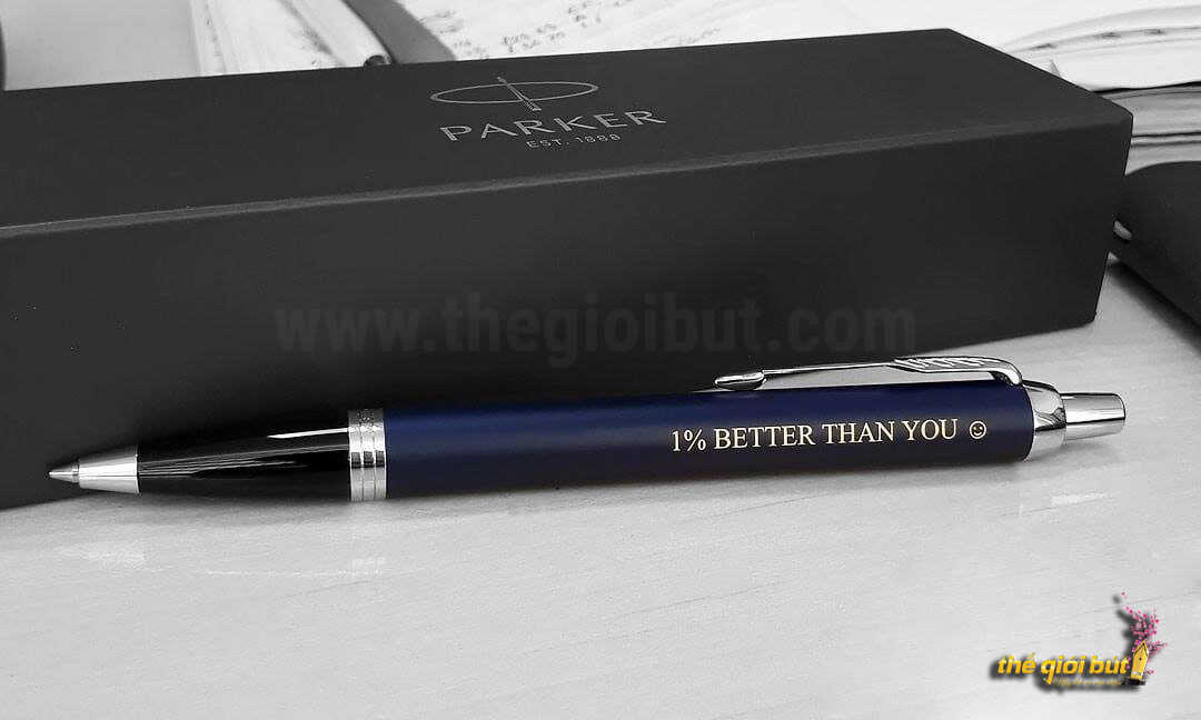 Bút bi Parker IM 2017 Matte Blue CT Ballpoint Pen 1931668