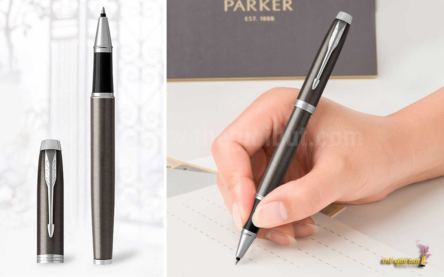 Bút dạ bi Parker IM Core 2017 Dark Espresso CT Rollerball