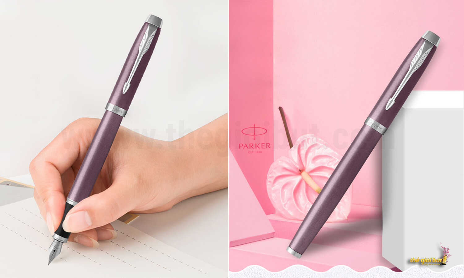 Bút máy Parker IM Core 2017 Light Purple CT Fountain Pen