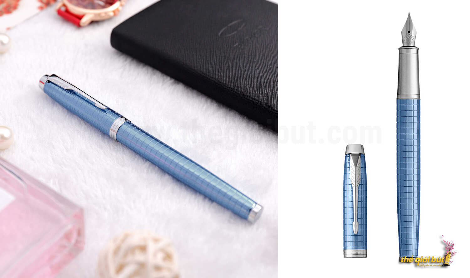 Bút máy Parker IM Premium 2017 Blue CT Fountain Pen
