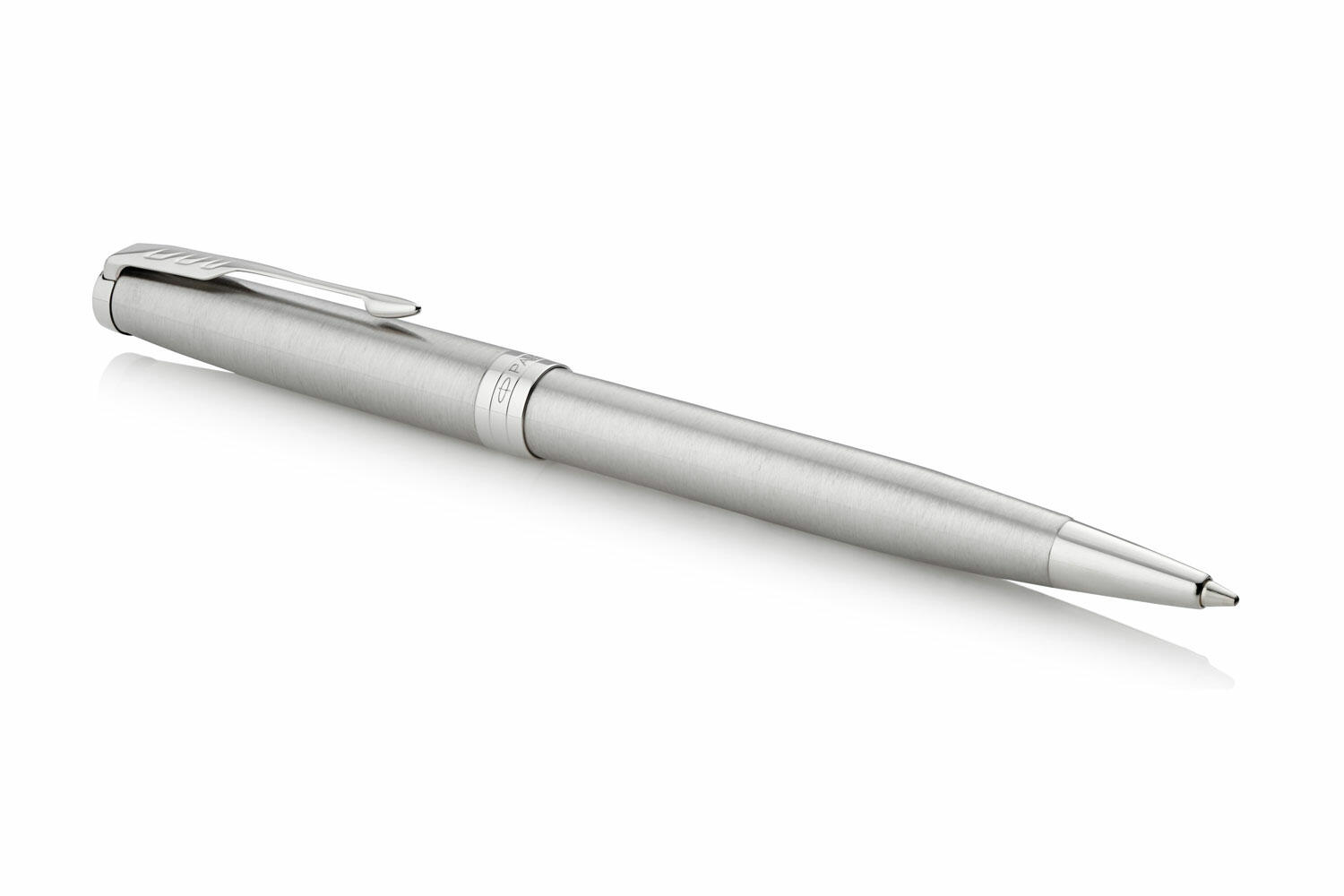 Bút bi Parker Sonnet Stainless Steel CT Ballpoint Pen 1931512