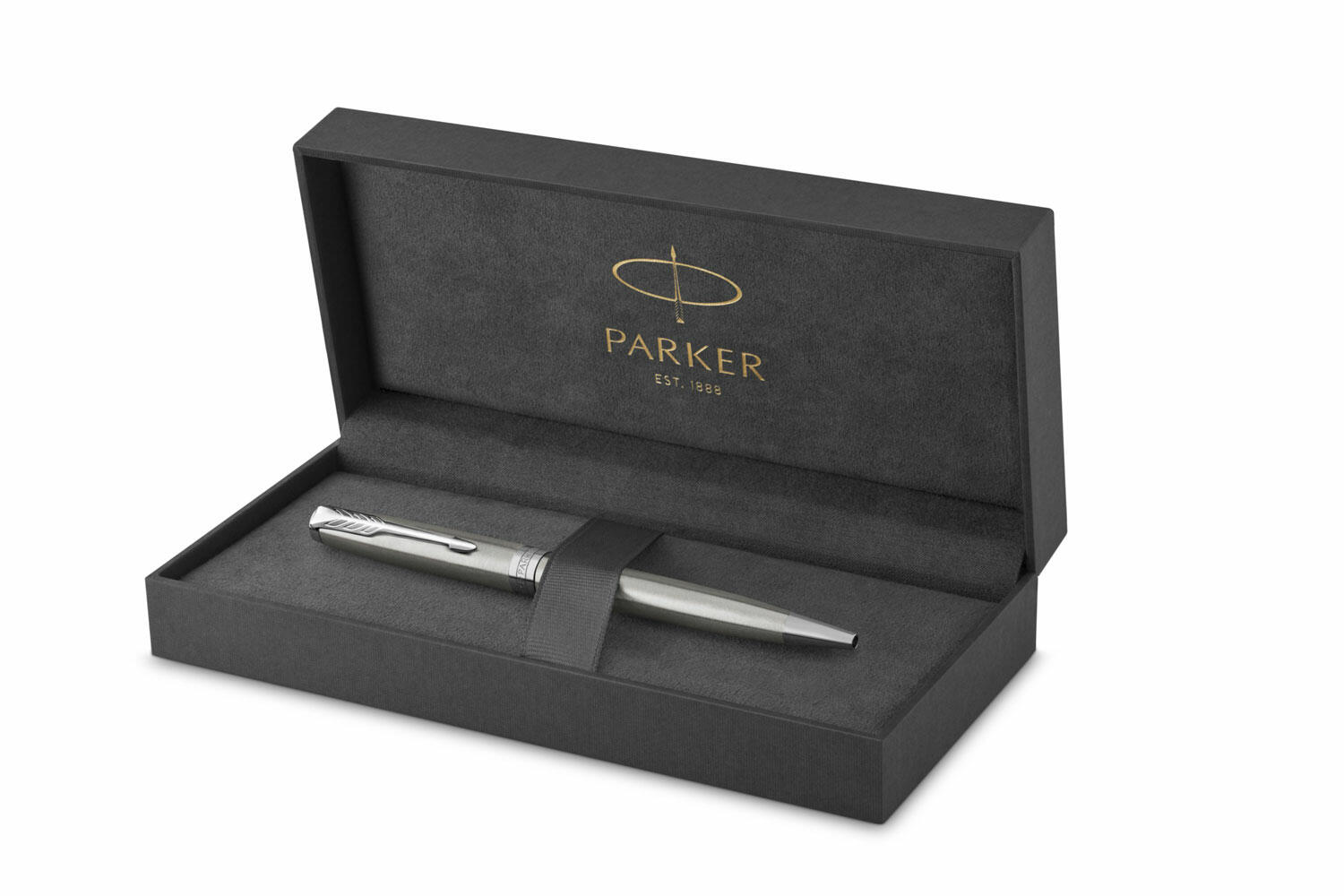 Bút bi Parker Sonnet Stainless Steel CT Ballpoint Pen 1931512