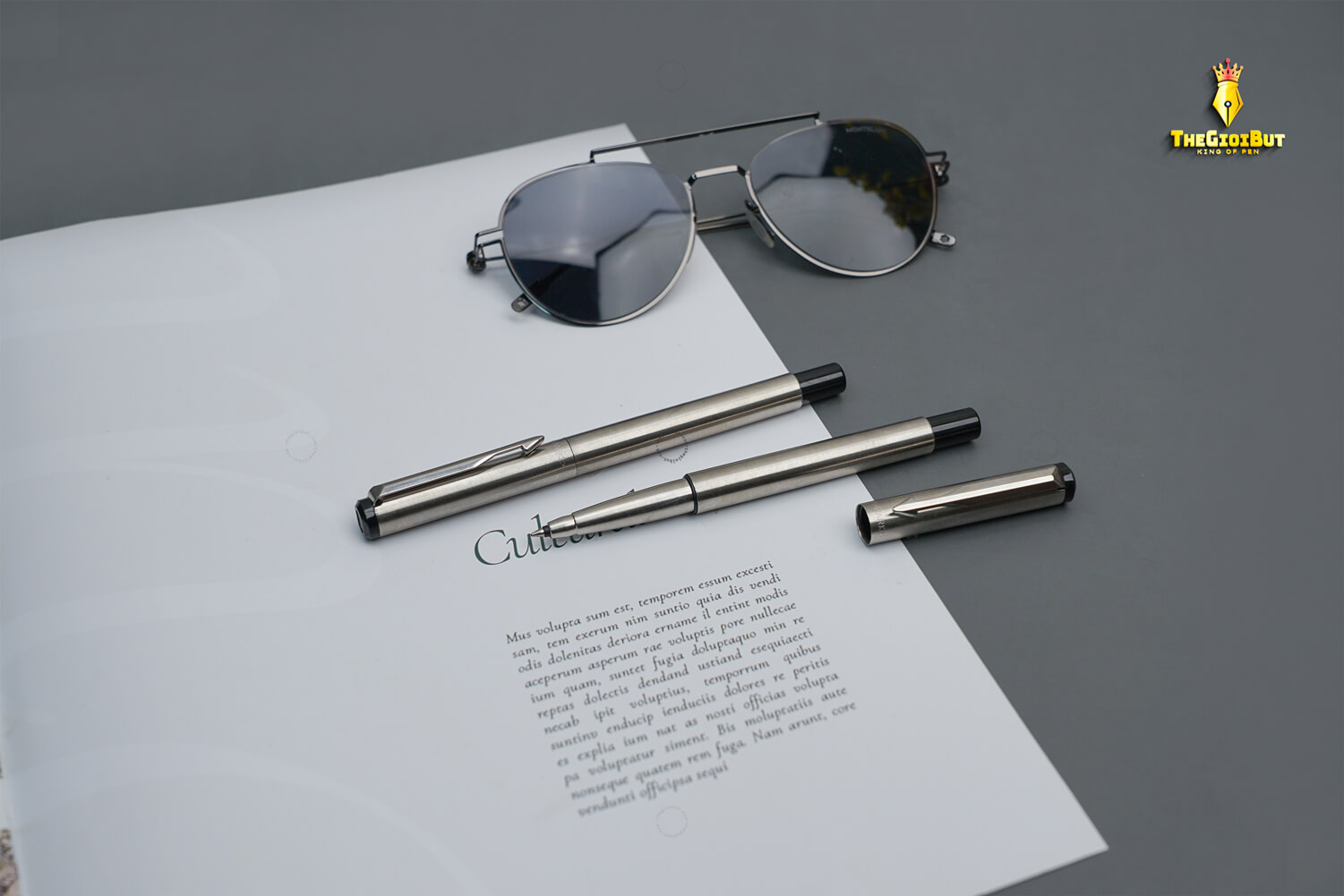 Parker Vector Stainless Steel Rollerblall 2025444 801