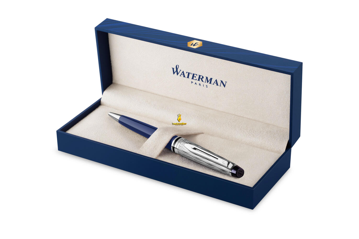 Bút bi Waterman Expert Lessence Du Bleu Lacquer CT Ballpoint Pen 2166466