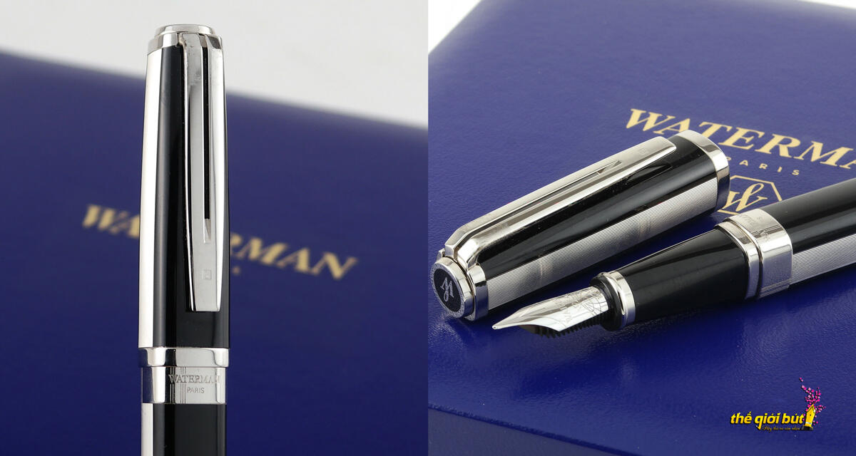Bút máy Waterman Exception Night And Day Platinum Fountain Pen S0709140