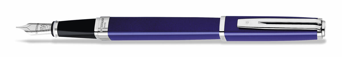 Bút máy Waterman Exception Slim Blue CT Fountain Pen S0637090