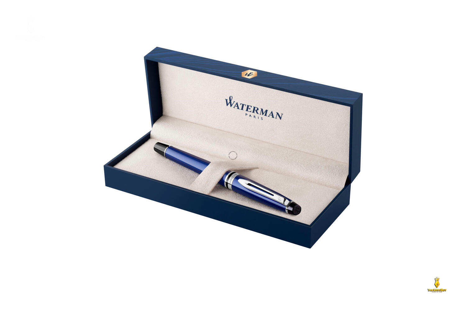 Bút dạ bi Waterman Expert 3 Blue Lacquer CT Rollerball Pen 2093458