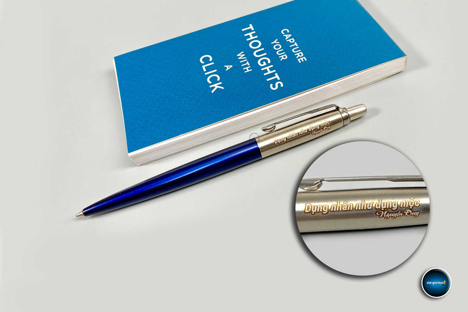 Bút bi Parker Jotter 2017 Royal Blue CT Ballpoint Pen 1953186