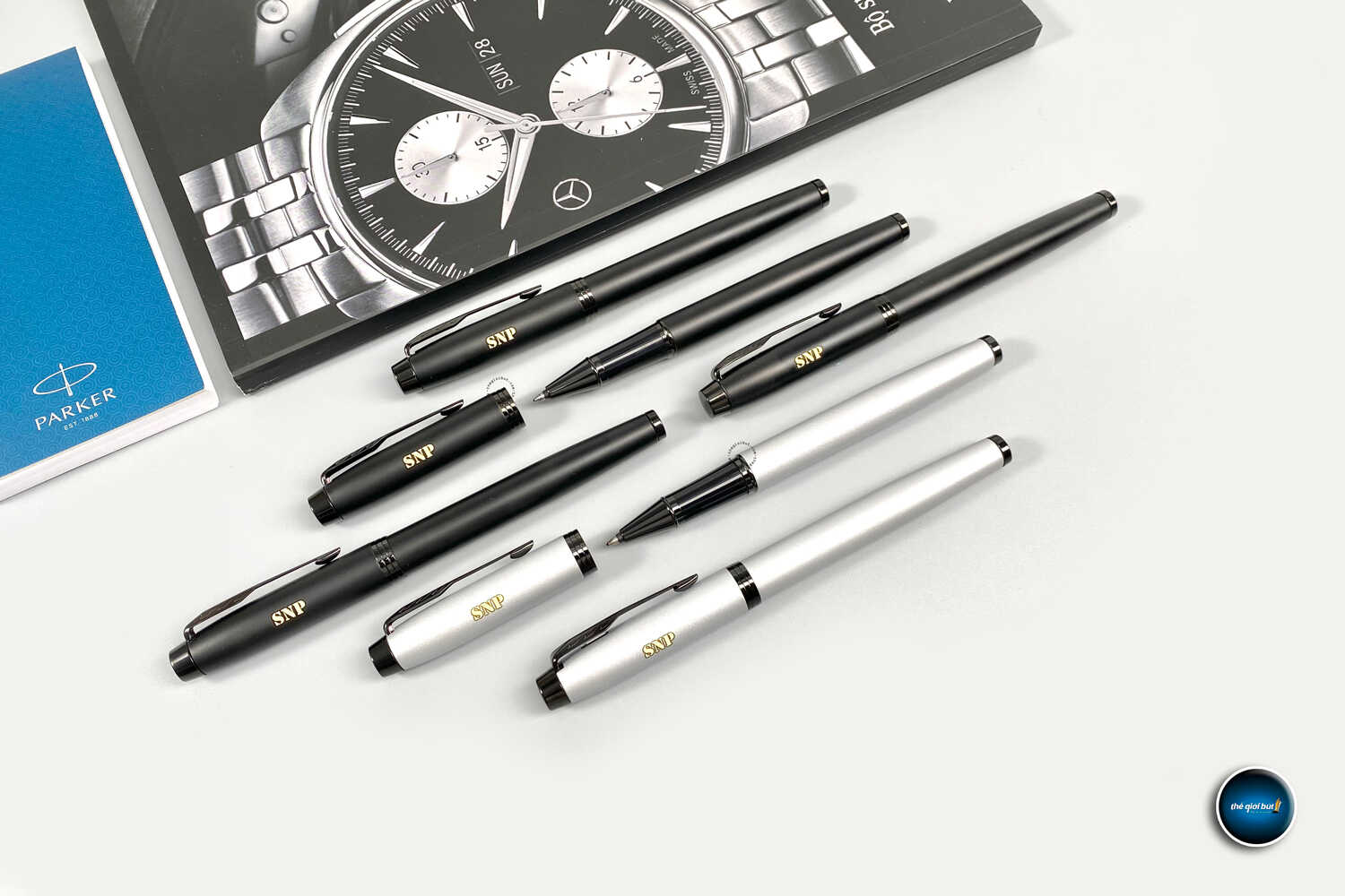 Bút dạ bi Parker IM Achromatic Matte Grey Rollerball 2127751