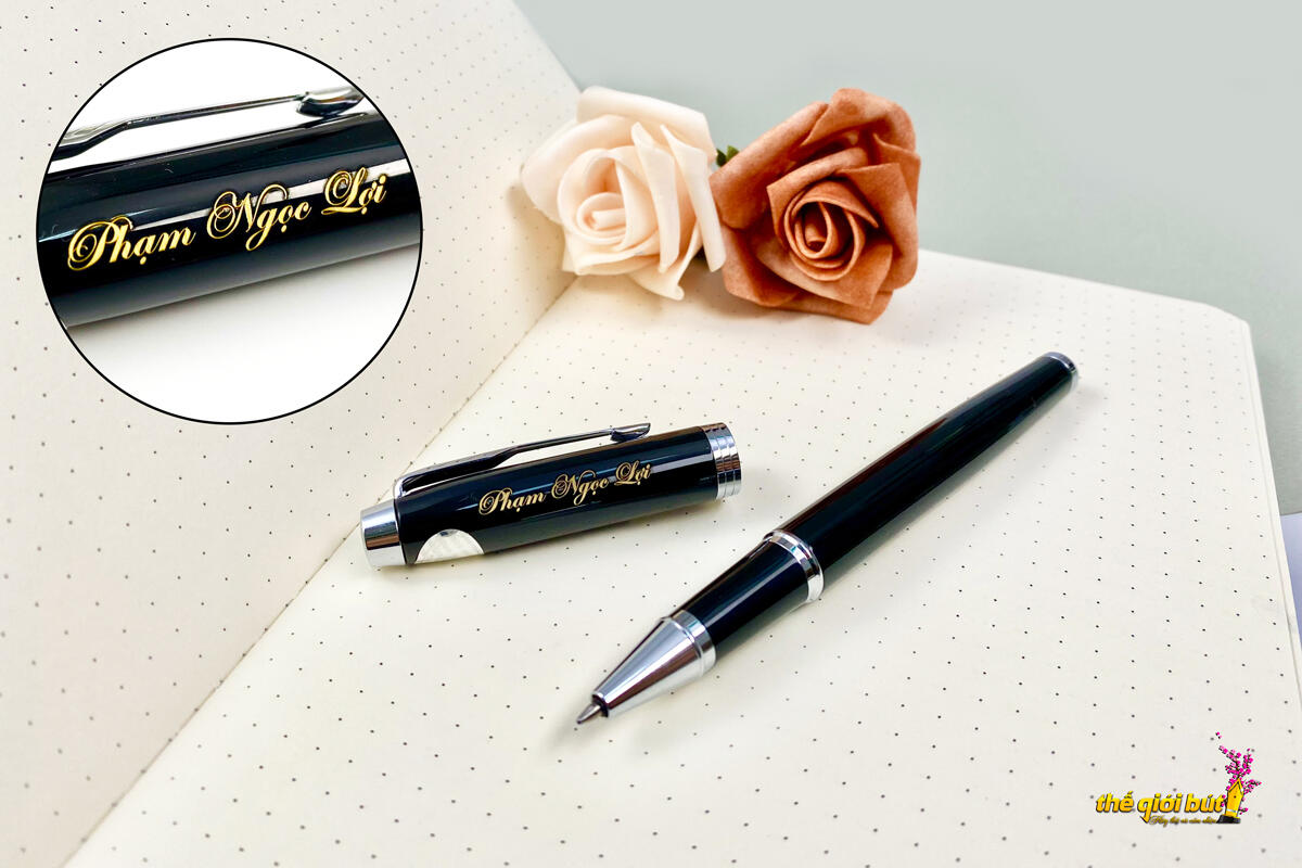 Bút dạ bi Parker IM 2017 Black Lacquer CT Rollerball