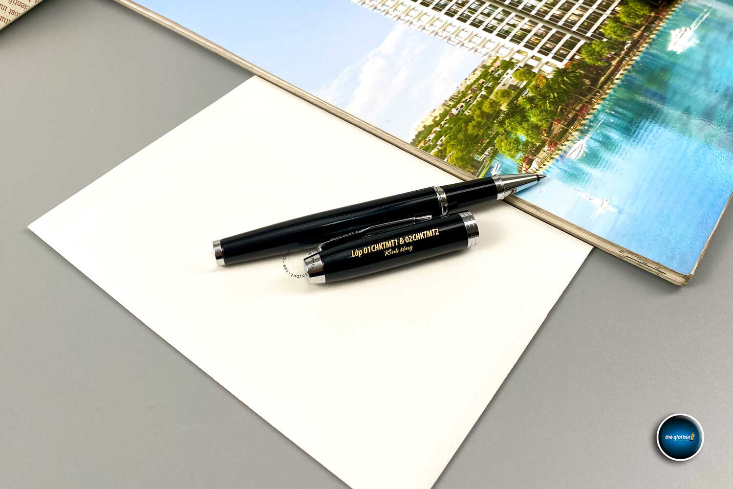 Bút dạ bi Parker IM 2017 Black Lacquer CT Rollerball 1931658