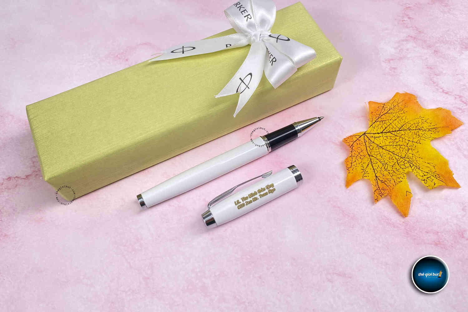 Bút dạ bi Parker IM 2017 White Lacquer CT Rollerball 1931674