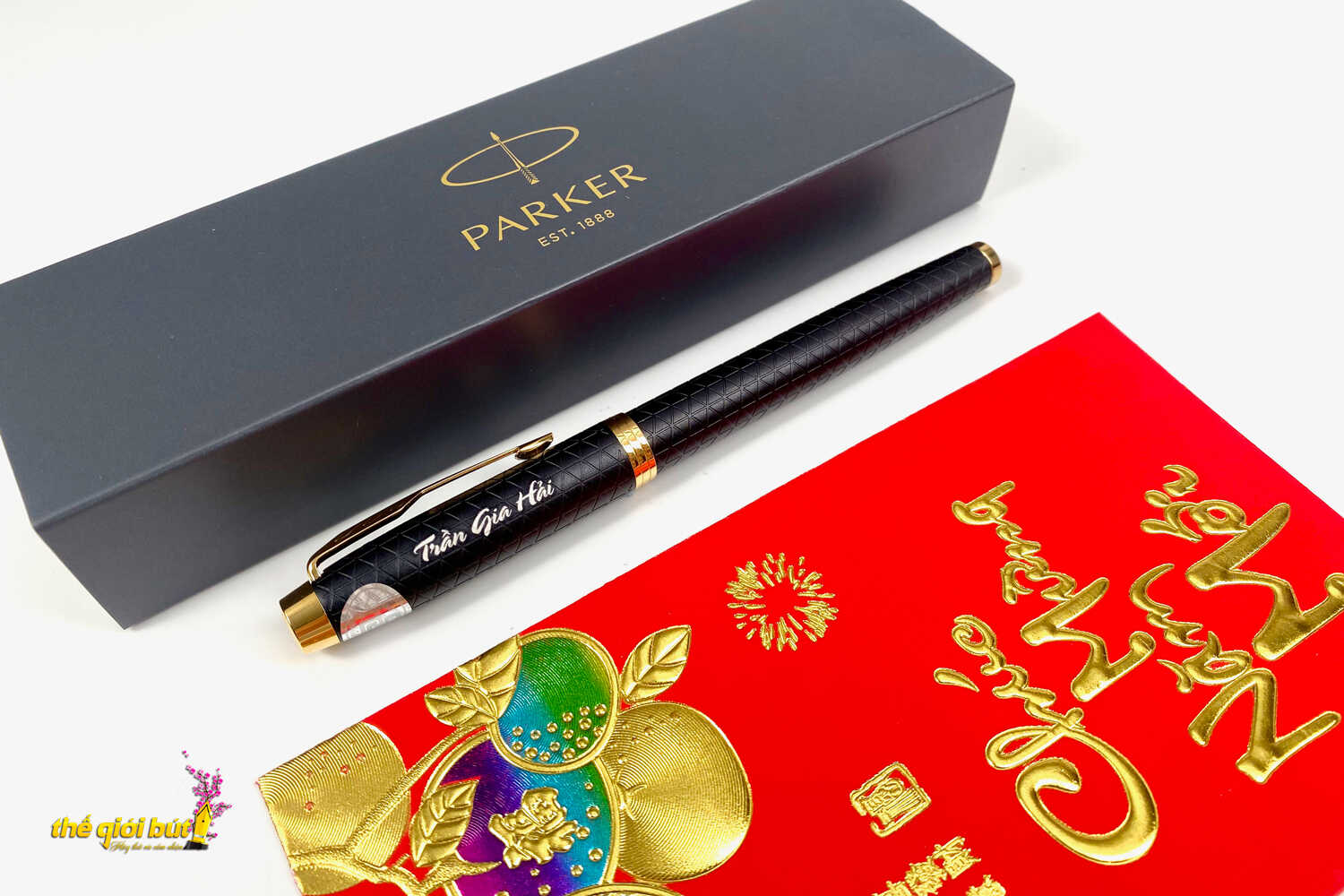 Bút máy Parker IM Premium 2017 Black GT Fountain Pen 1931653