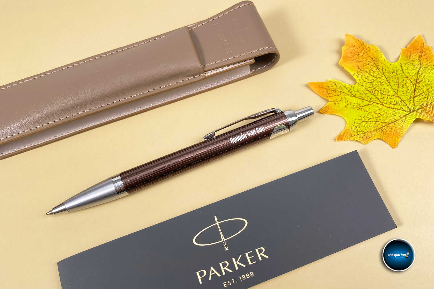 Bút bi Parker IM Premium 2017 Brown CT Ballpoint Pen 1931679