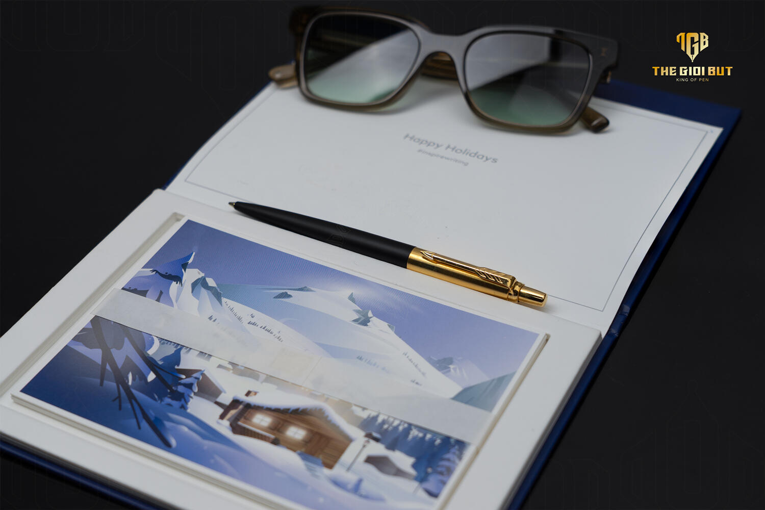 Parker Jotter 2017 Premium Bond Street Black Gt Ballpoint Pen 1953202 801