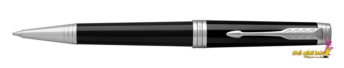 Bút bi Parker Premier 2017 Black Lacquer CT Ballpoint Pen 1931416