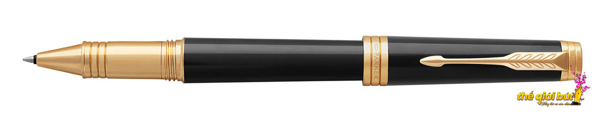 Bút dạ bi Parker Premier 2017 Black Lacquer GT Rollerball Pen 1931411