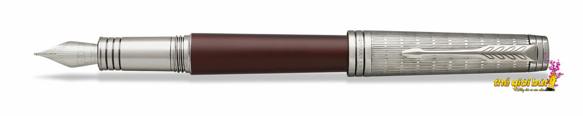 Bút máy Parker Premier 2017 Custom Red ST Fountain Pen 1972062