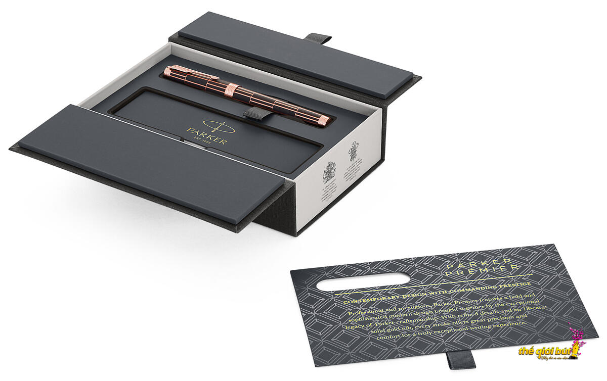 Bút máy Parker Premier 2017 Luxury Brown PGT Fountain Pen 1931397