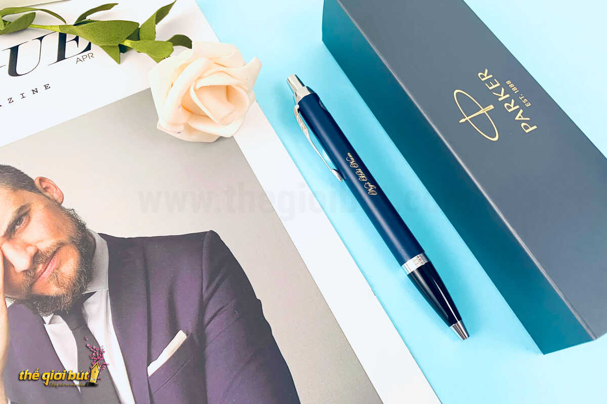 Bút bi Parker IM 2017 Matte Blue CT Ballpoint Pen 1931668