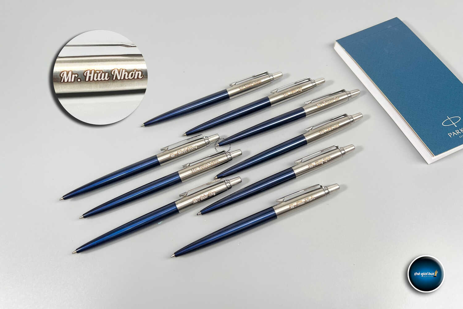 Bút bi Parker Jotter 2017 Royal Blue CT Ballpoint Pen 1953186