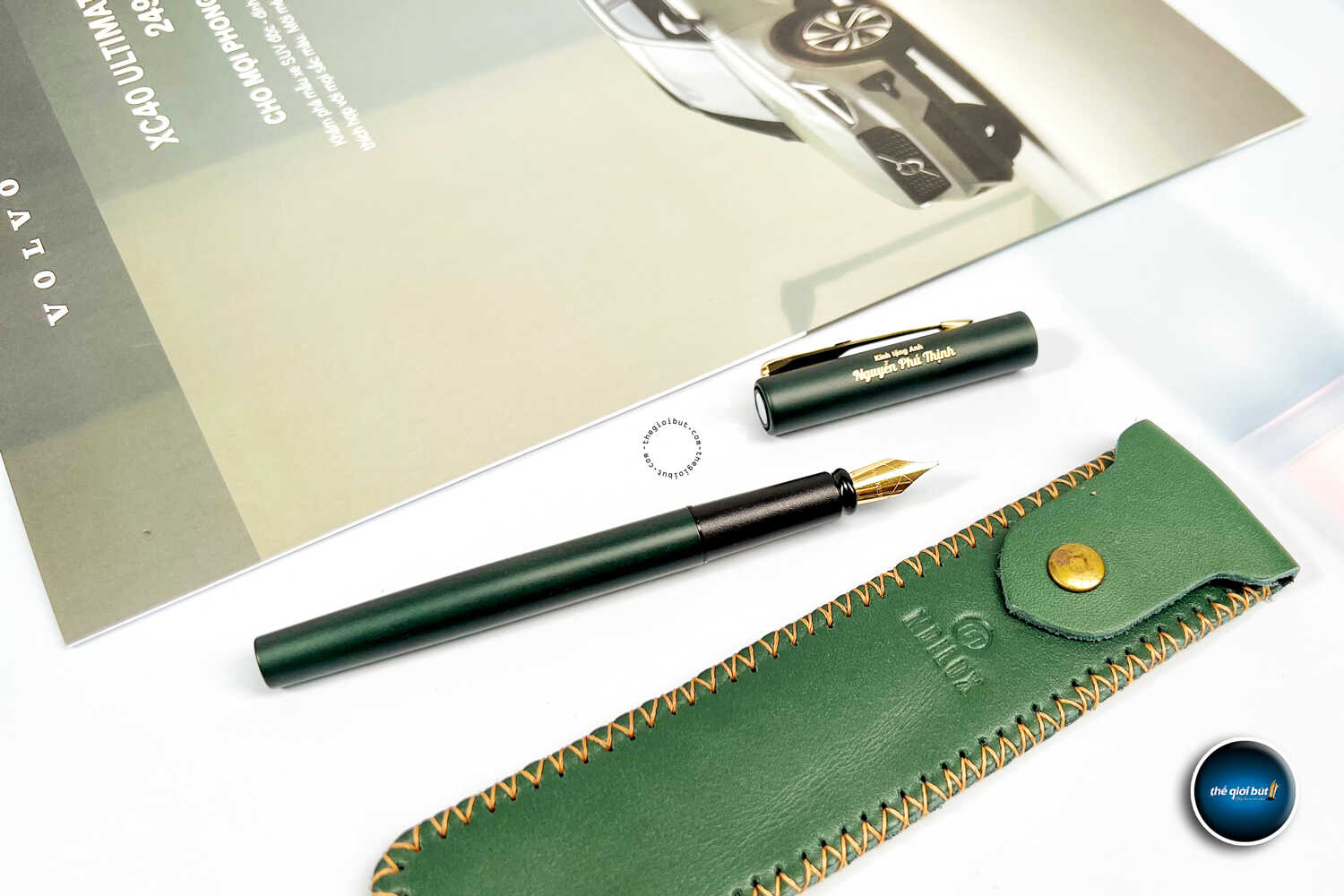 Bút máy Parker Vector XL Matte Green GT Fountain Pen