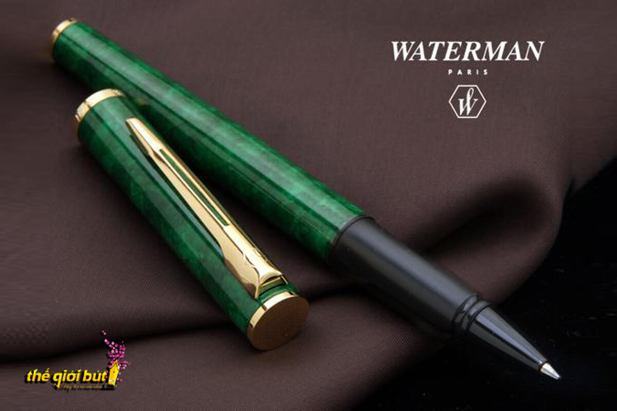 Bút dạ bi Waterman Apostrophe Marble Green Rollerball 43302