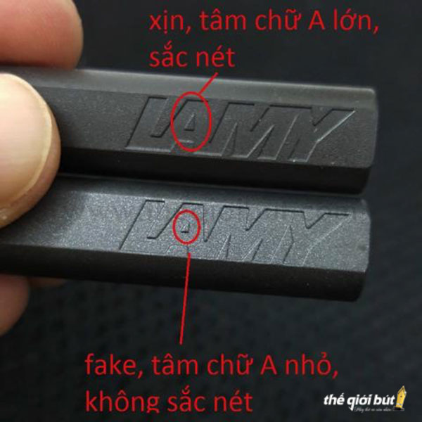 Cách phân biệt bút Lamy Safari thật và giả