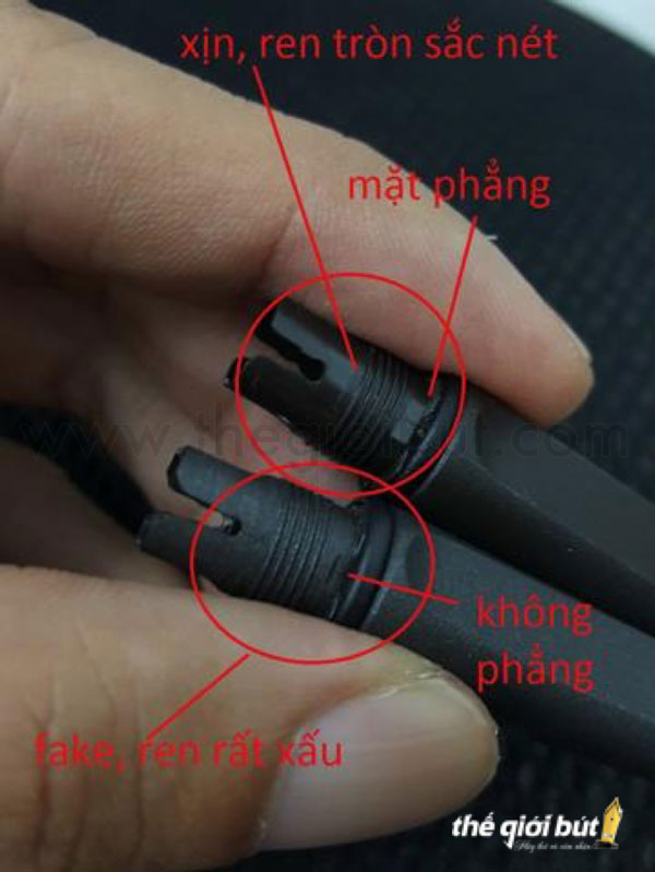 Cách phân biệt bút Lamy Safari thật và giả