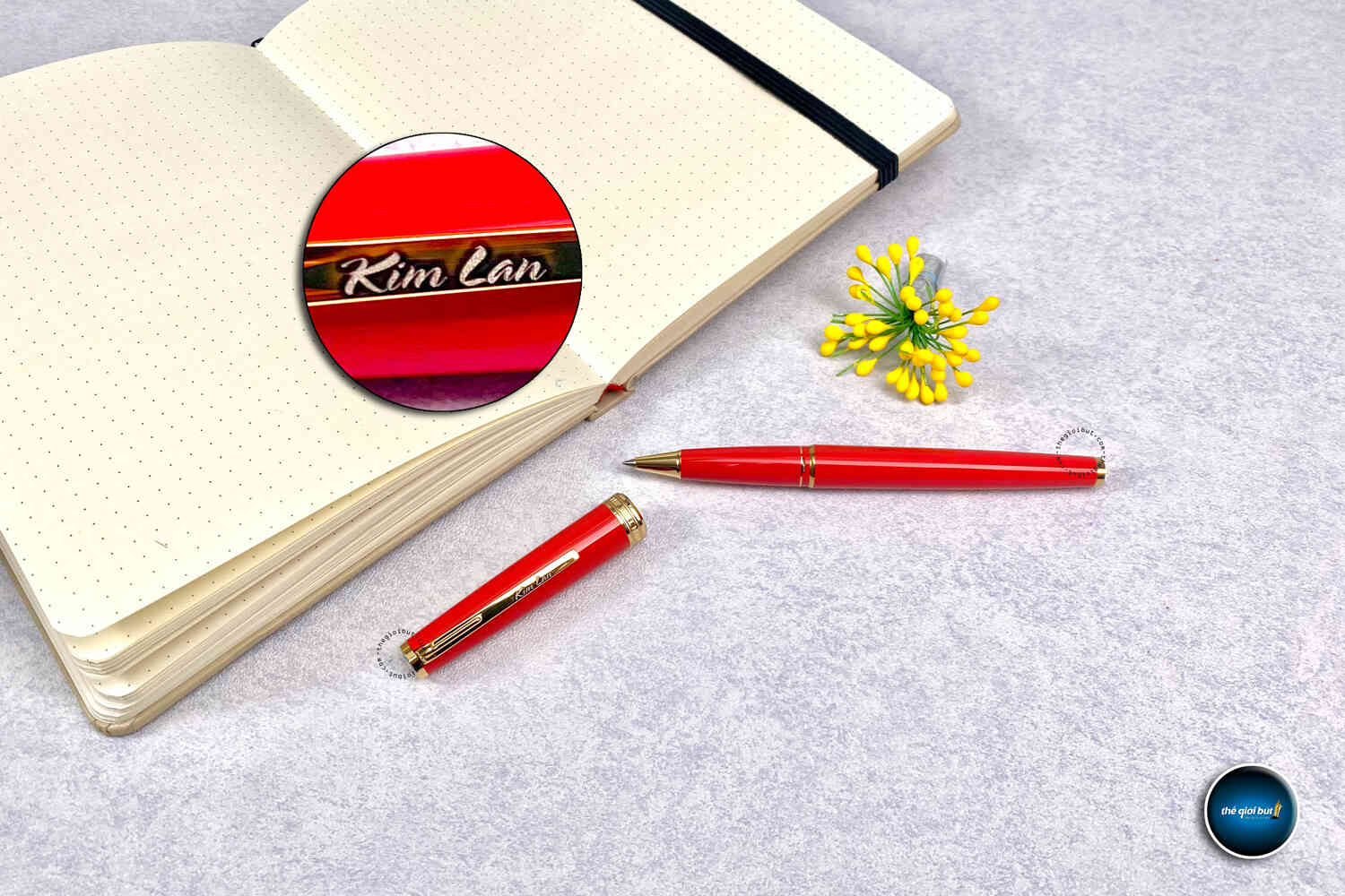 Bút dạ bi Montblanc Pix Red GT Rollerball Pen MB117654