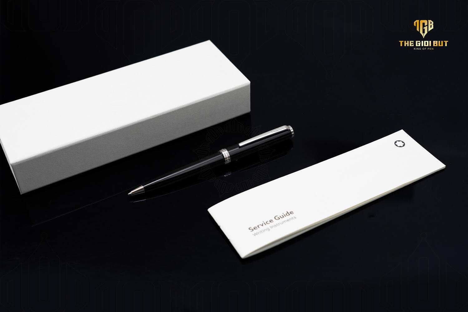 Montblanc Pix Black Ballpoint Pen Mb114797 802