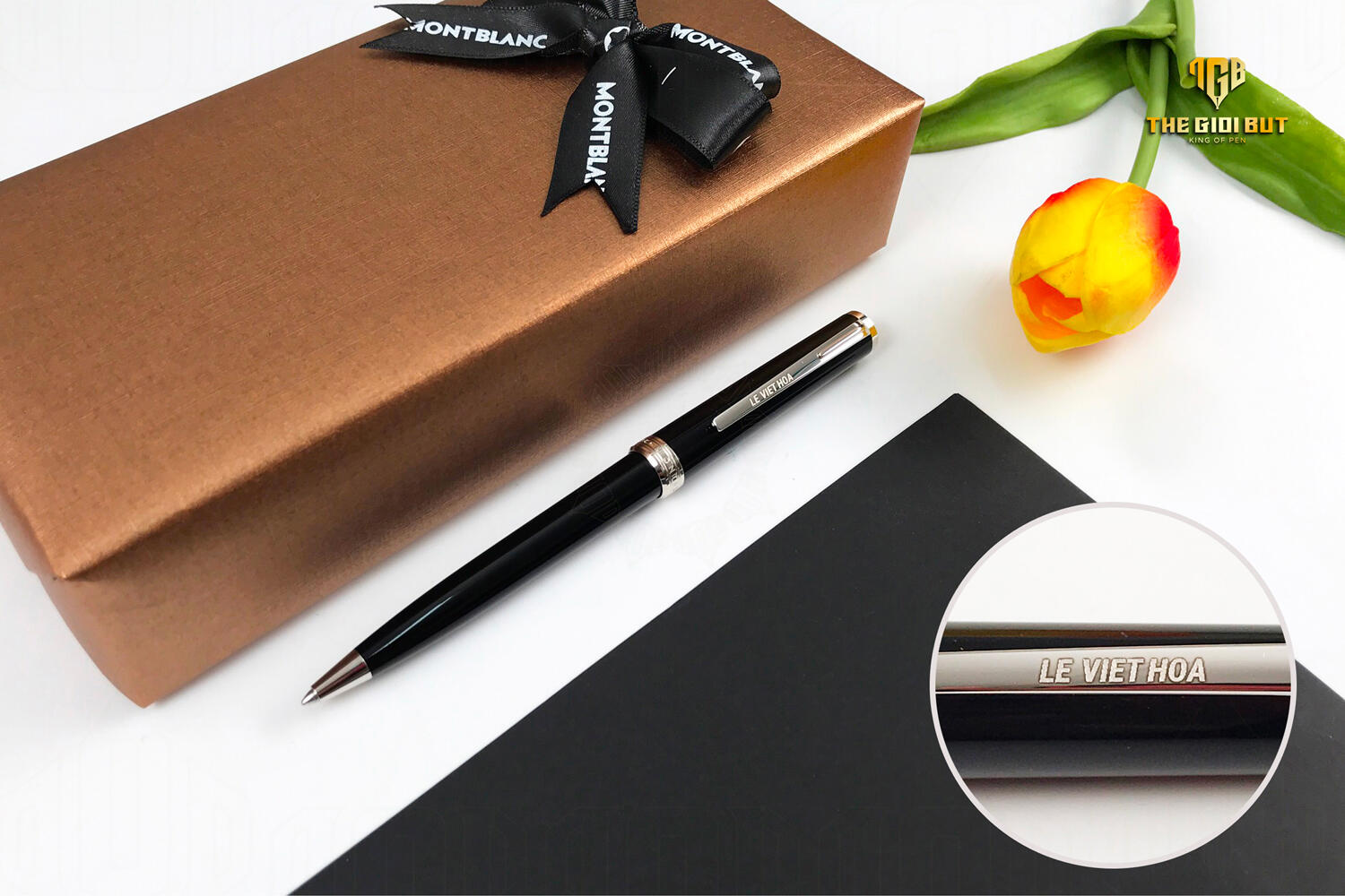 Montblanc Pix Black Ballpoint Pen Mb114797 811