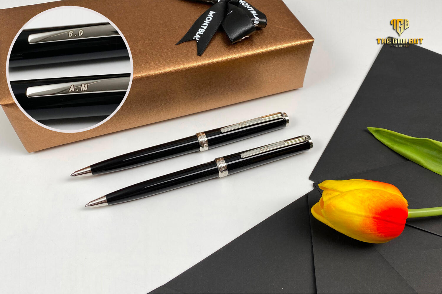 Montblanc Pix Black Ballpoint Pen Mb114797 812