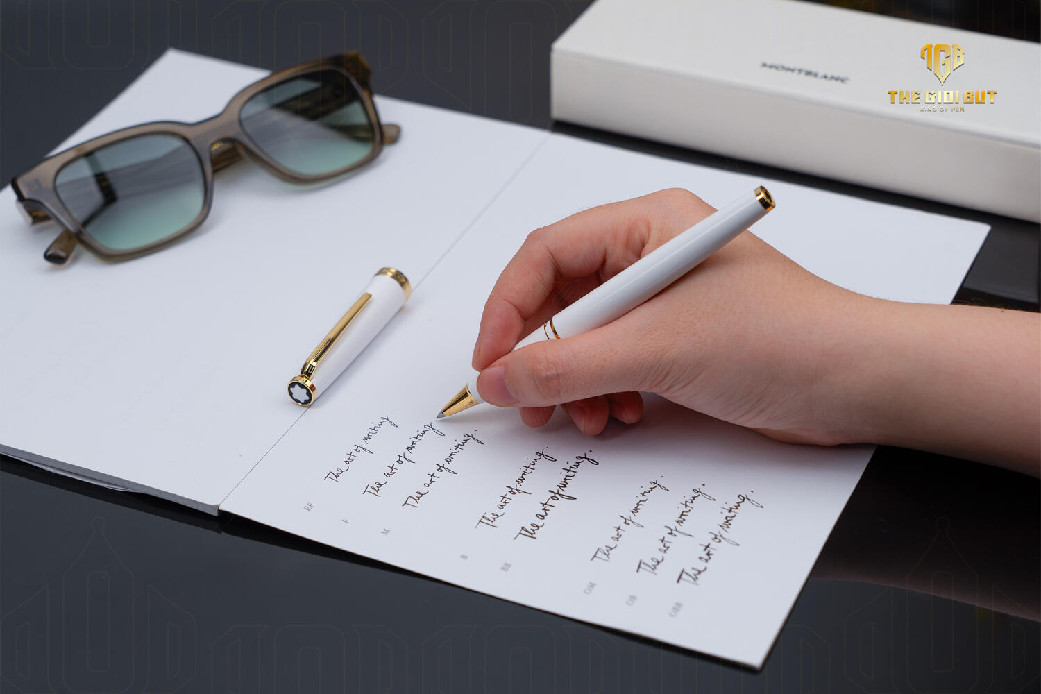 Montblanc Pix White Gt Rollerball Pen Mb117658 Tay