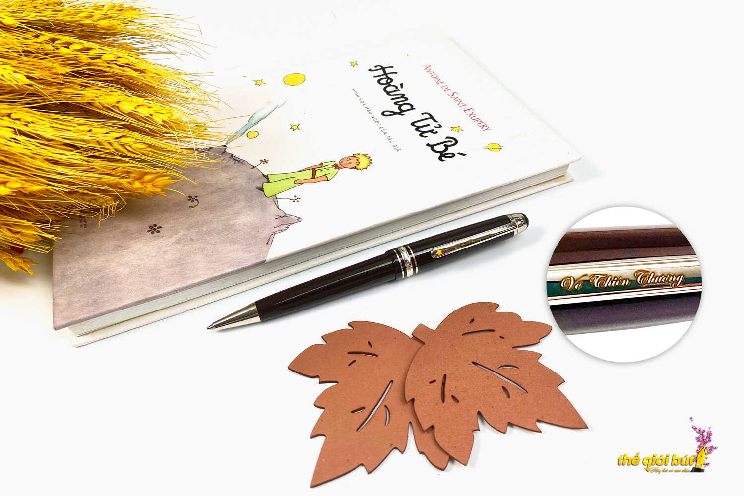 Bút bi Montblanc Meisterstuck Le Petit Prince Aviator Midsize Ballpoint Pen 119662