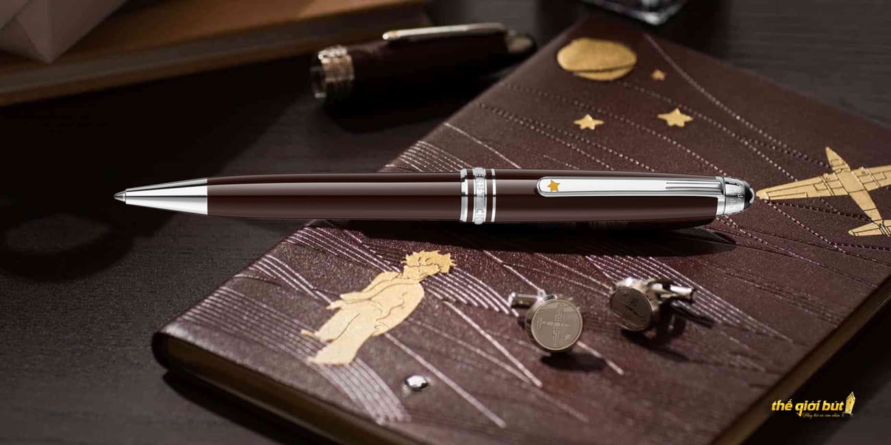 Bút bi Montblanc Meisterstuck Le Petit Prince Aviator Ballpoint Pen 119667