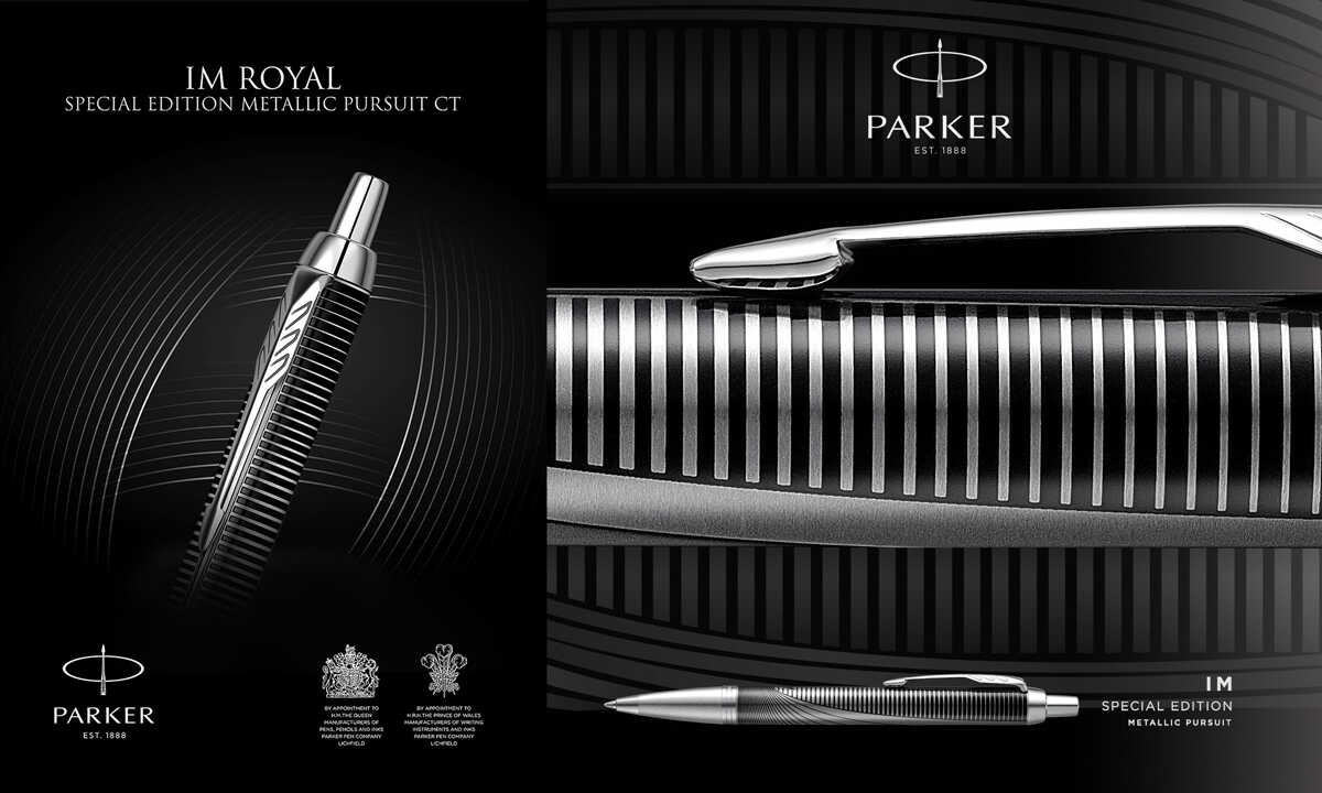 Bút bi Parker IM Special Edition Metallic Pursuit Ballpoint Pen