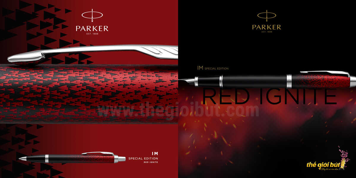 Bút bi Parker IM Special Edition Red Ignite Ballpoint Pen