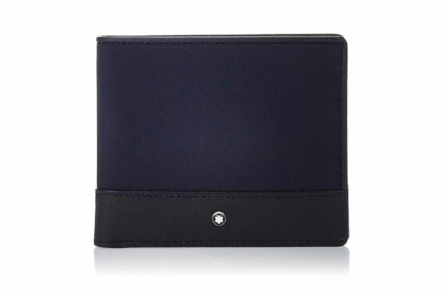 Ví Montblanc Sartorial Jet 8cc Wallet Blue MB118394