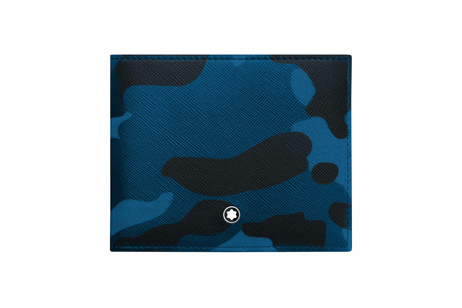 Ví Montblanc Sartorial Wallet 6cc Camouflage Blue MB118674